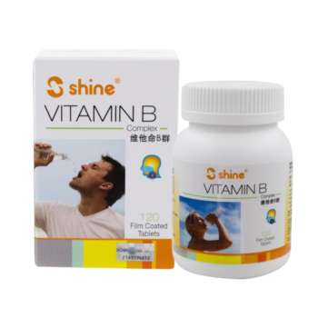 Shine Vitamin B-Complex Film Coated Tablet (120's)