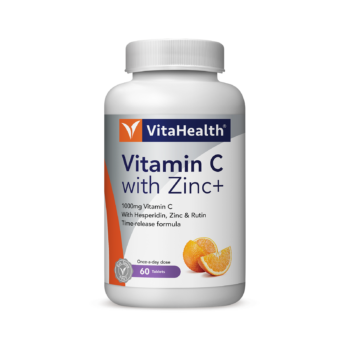 VitaHealth Vitamin C with Zinc+ 60's